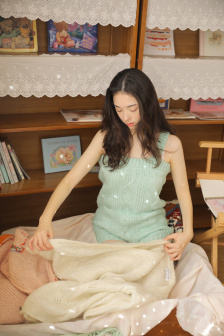 给女儿开了花包